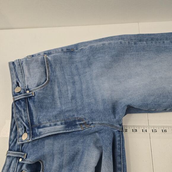 Classic Blue Straight Leg Jeans - Picture 9 of 14